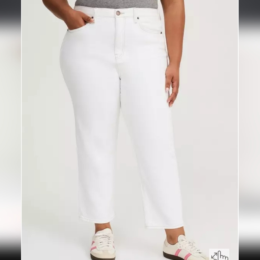 Torrid Ankle Crop Boyfriend Straight Leg